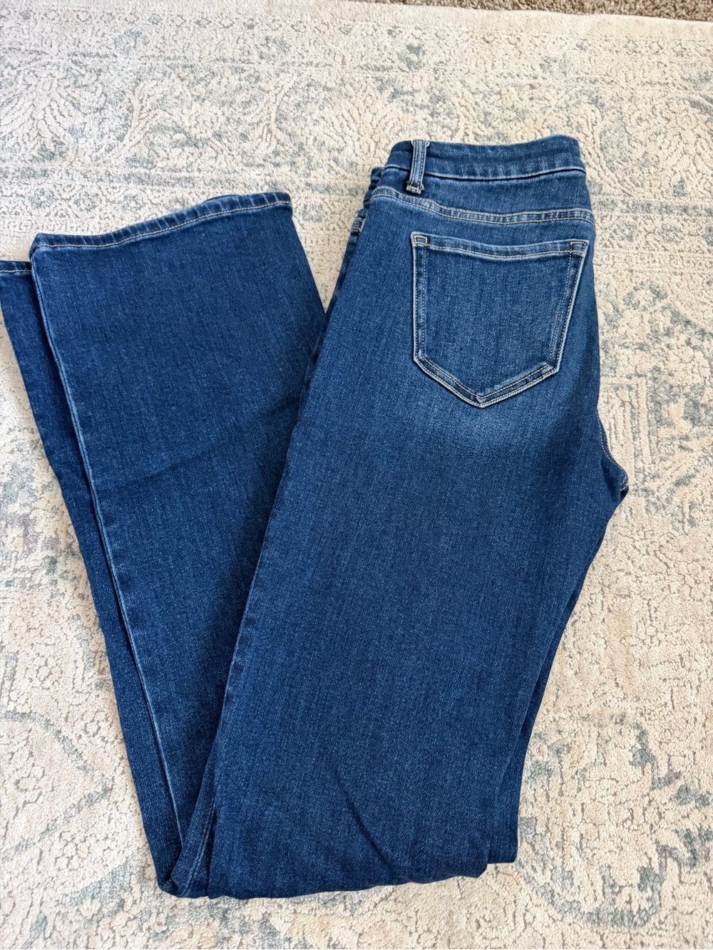 BKE Women's Dark Blue Bootcut Jeans